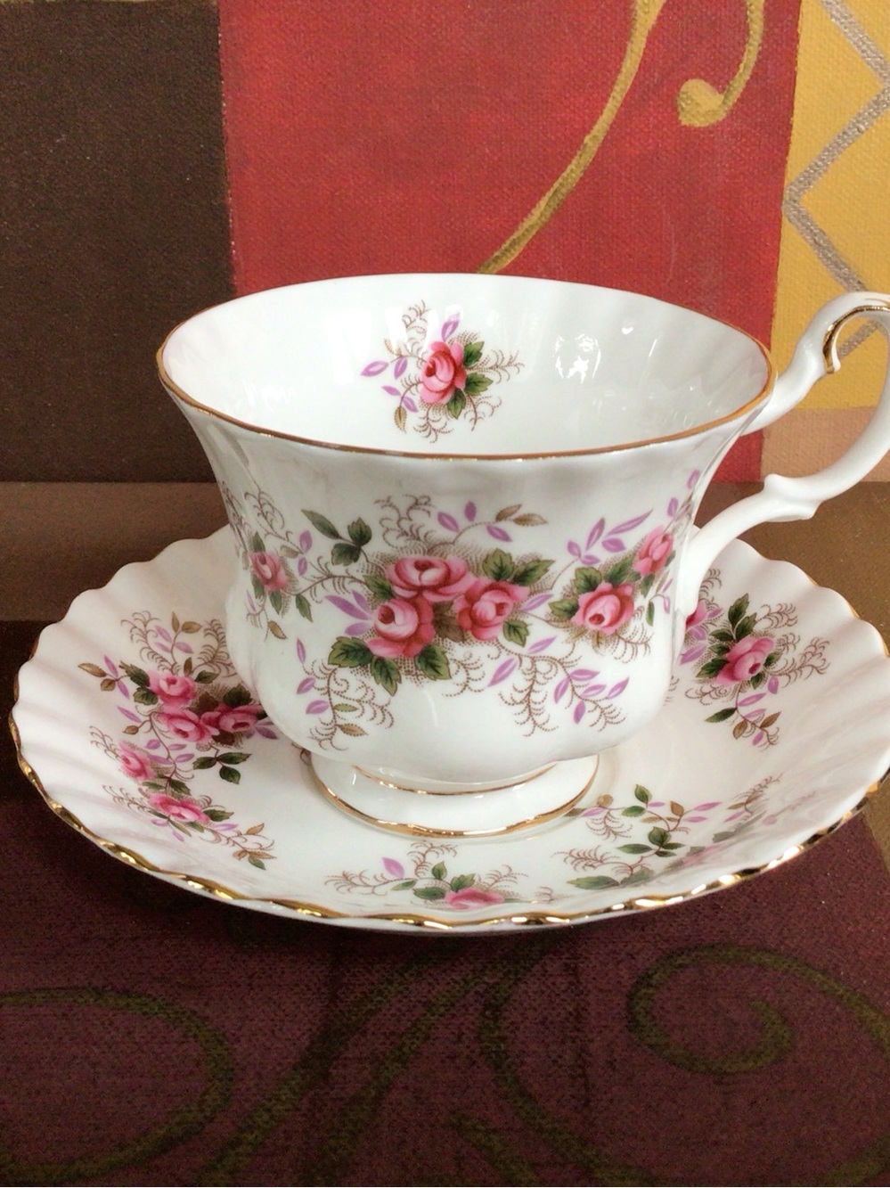 Royal Albert Lavender Rose Teacup And Saucer